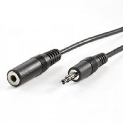 ROLINE Cable 3.5mm ST / BU, 5m câble audio 3,5mm
