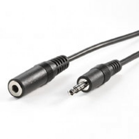 ROLINE Cable 3.5mm ST / BU, 5m audio cable