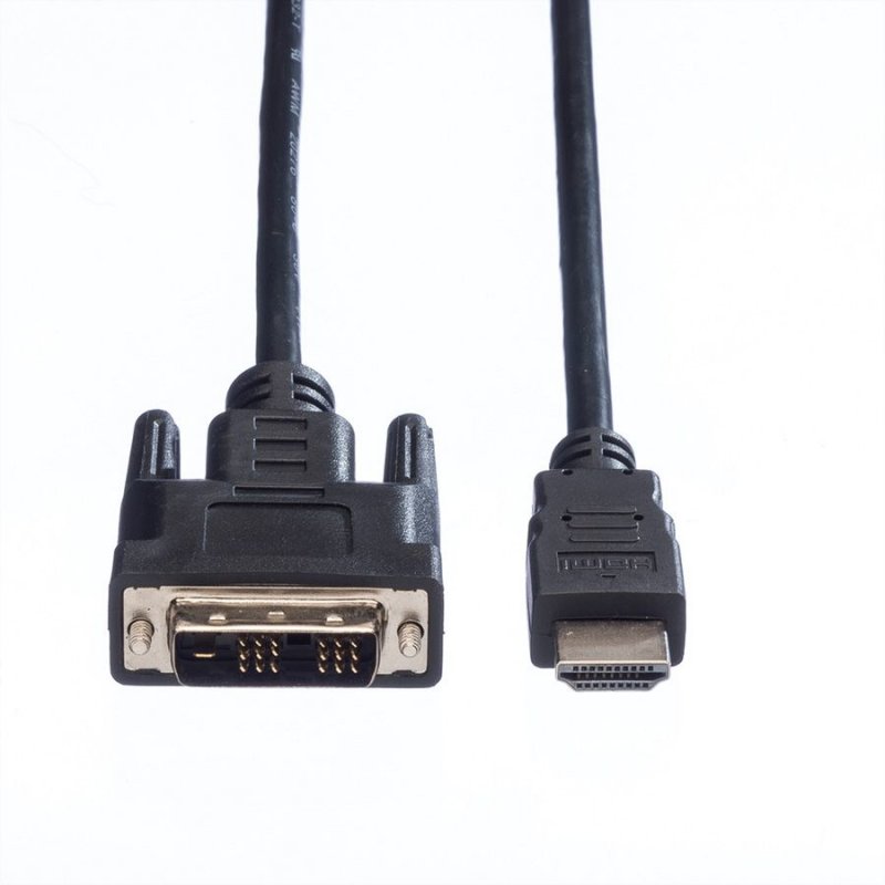 VALUE Câble DVI, DVI-HDMI, M/M, 1,5m