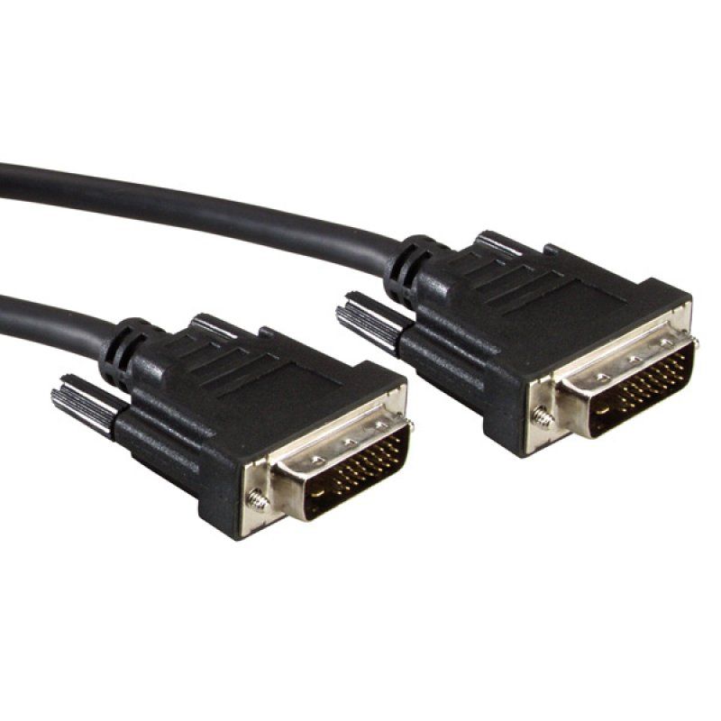 Value Monitor DVI Cable, DVI (24 1), Dual Link, M/M 7.5 m