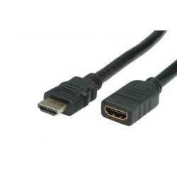 Value HDMI High Speed Cable Ethernet, M/F 1 m