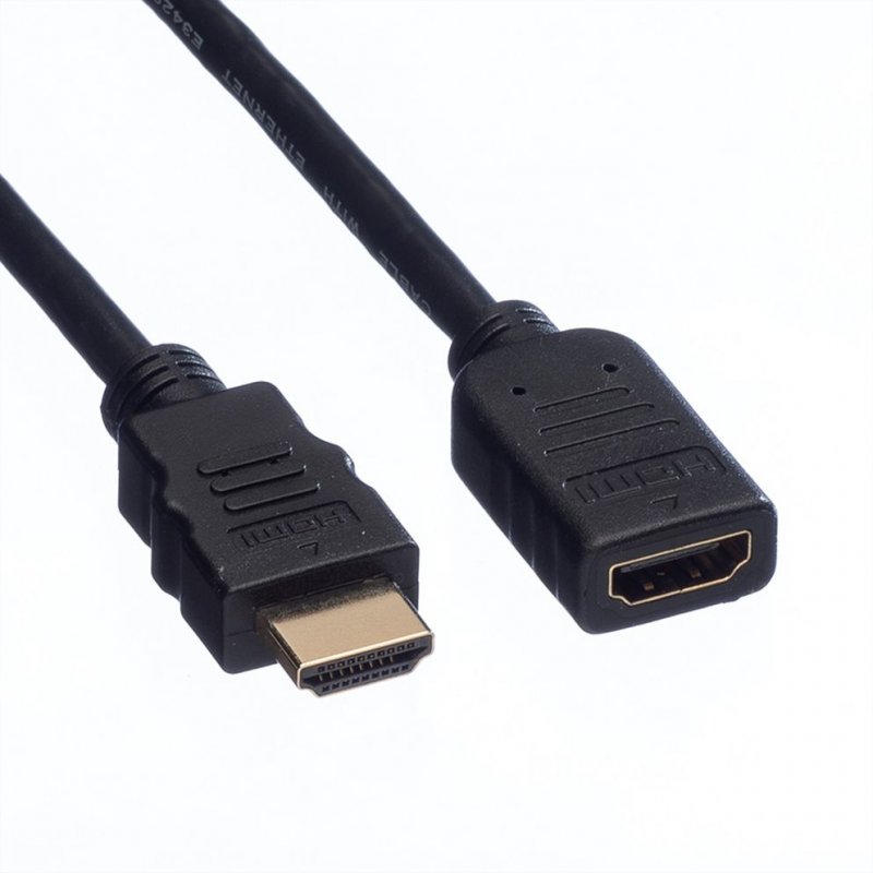 VALUE Câble HDMI HS Eth., M/F, 2m