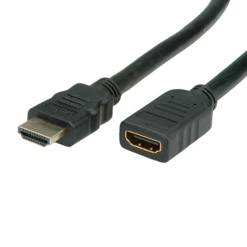 Value HDMI High Speed Cable Ethernet, M/F 5 m
