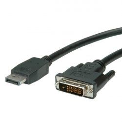 Value DisplayPort Cable, DP-DVI (24 1), M/M 2 m