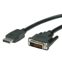 VALUE Câble DisplayPort, DP-DVI, M/M, 1m