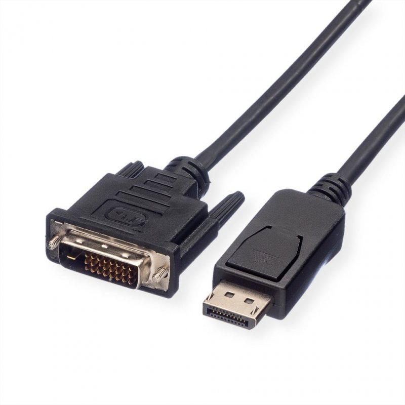 Value DisplayPort Cable, DP-DVI (24 1), LSOH, M/M 1 m