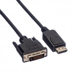 VALUE Cb. DisplayPort,DP-DVI,M/M,LSOH,2m