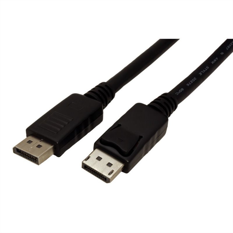 Value 11.99.5629 câble DisplayPort 1,5 m Noir