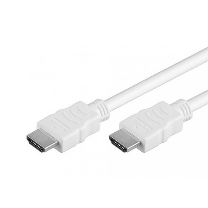 VALUE Câble HDMI HS Eth,A-A,M/M,blanc,3m