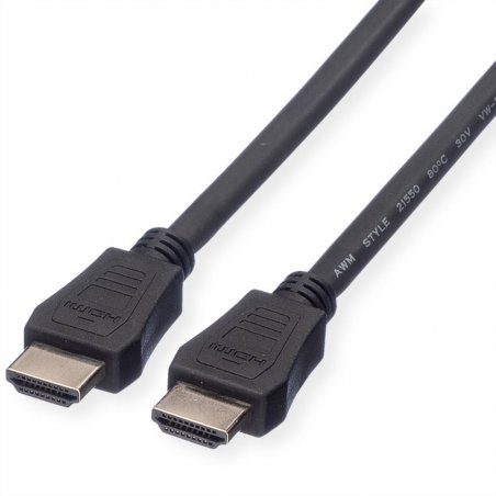VALUE Câble HDMI HS Eth,A-A,M/M,LSOH, 2m