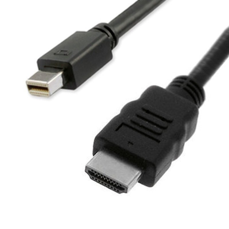 ITB RO11.99.5790 câble vidéo et adaptateur 1 m Mini DisplayPort HDMI Noir