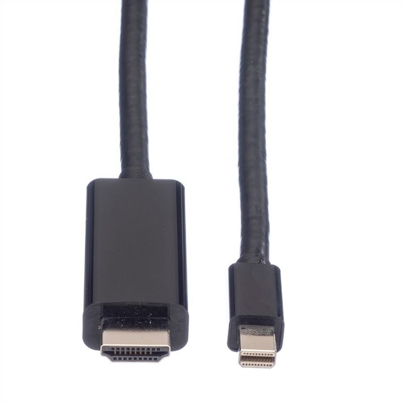 Value 11.99.5795 câble vidéo et adaptateur 1 m Mini DisplayPort Noir