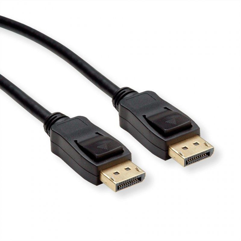 Value 11.99.5798 DisplayPort cable 1.5 m Black