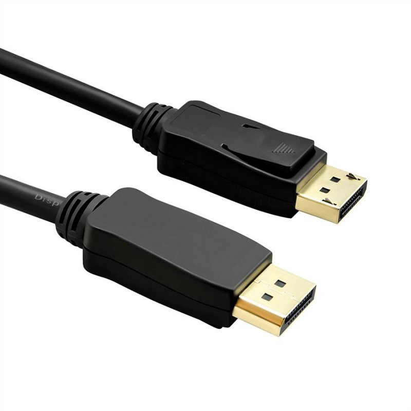 Value 11.99.5812 DisplayPort cable 3 m Black