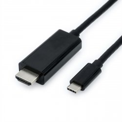 VALUE Câble ad. USB Type C-HDMI, M/M, 1m