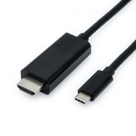 VALUE Câble ad. USB Type C-HDMI, M/M, 1m
