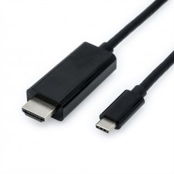 VALUE Câble ad. USB Type C-HDMI, M/M, 2m