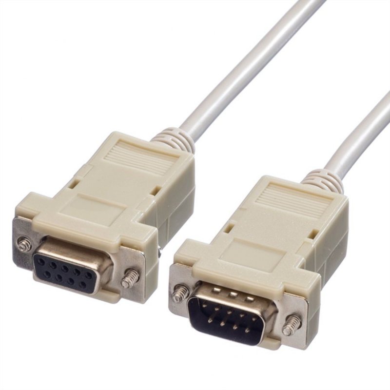 Value 11.99.6218 serial cable Beige 1.8 m DB-9