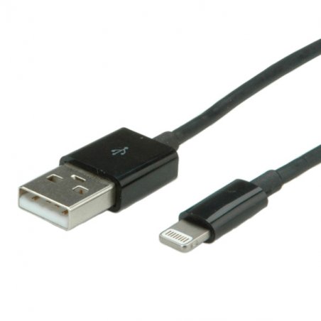 VALUE Câble 8pin/USB Chargeur/Sync.,1.8m