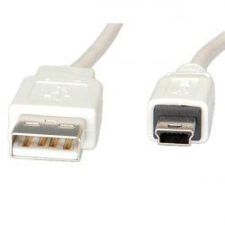 Value Câble USB 2.0, type A - mini 5-broches 1,8m