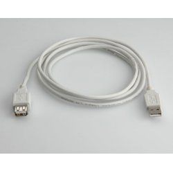 Value USB 2.0 Cable, A - A, M/F 0.8 m