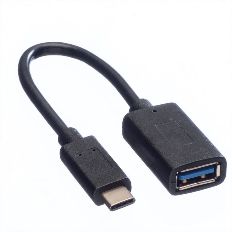 Value Câble USB 3.1, USB 3.1 Type C - A, M/F 0,15 m