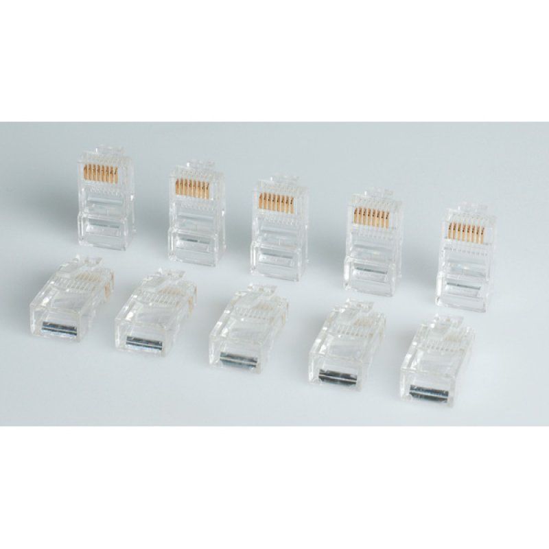 ROLINE Connect. modulaire, RJ45, UTP 10x
