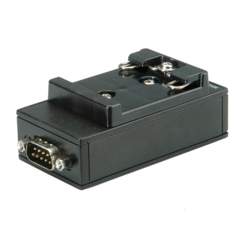 ROLINE Ad. USB2.0-RS232, Rail DIN,1x