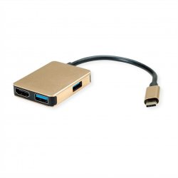 ROLINE GOLD Station USB C, HDMI 2xUSB3.0 A PD