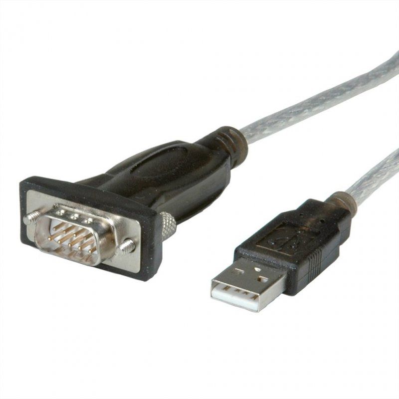 ROLINE 12021163 serial cable Grey 1.8 m USB Type-A DB-9