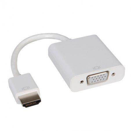 ROLINE Adaptateur HDMI-VGA, HDMI M-VGA F 0,15 m