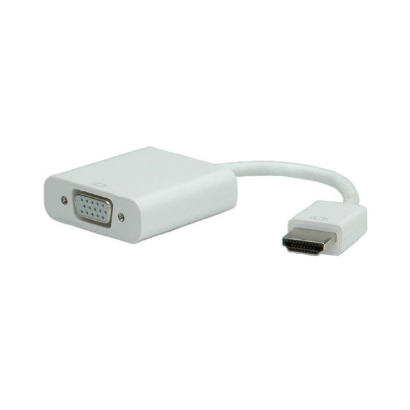 ROLINE Adaptateur HDMI-VGA, HDMI M-VGA F 0,15 m