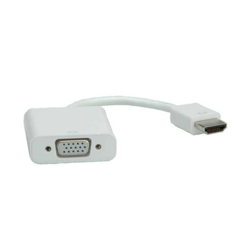 ROLINE Adaptateur HDMI-VGA, HDMI M-VGA F 0,15 m