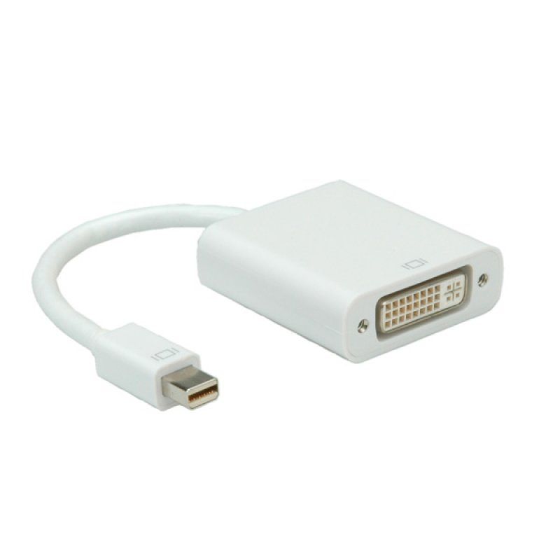 Secomp Mini DisplayPort-DVI Adapter, MiniDP M - DVI F