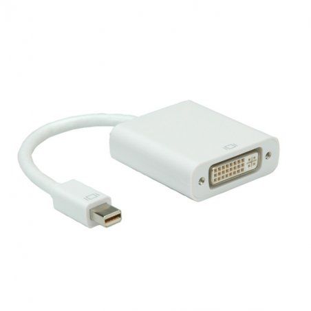 Secomp Mini DisplayPort-DVI Adapter, MiniDP M - DVI F