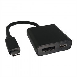 ROLINE Adaptateur Type C - DisplayPort, 1x C PD, v1.2, M/F