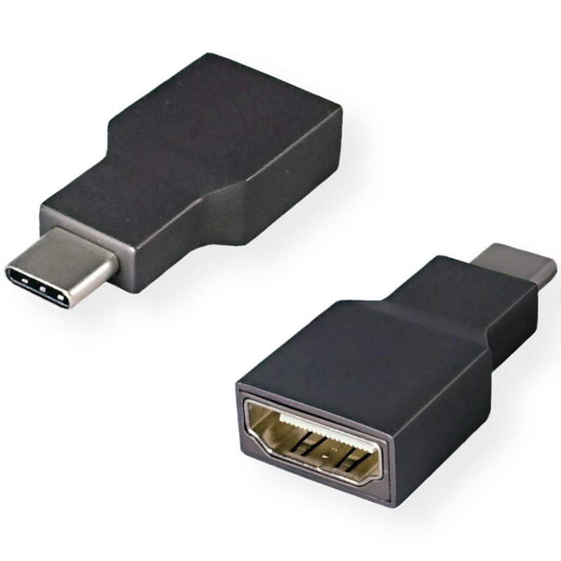 ROLINE Adaptateur USB C-HDMI MF, 4k@30Hz
