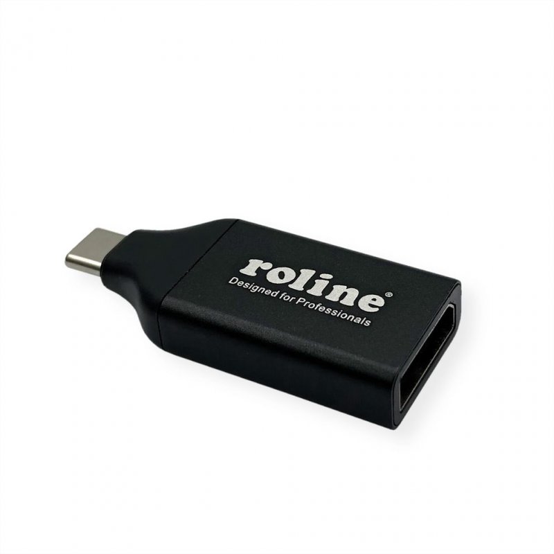 ROLINE 12.03.3227 adaptateur graphique USB 4096 x 2560 pixels Noir