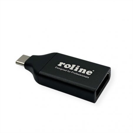 ROLINE 12.03.3227 USB graphics adapter 4096 x 2560 pixels Black