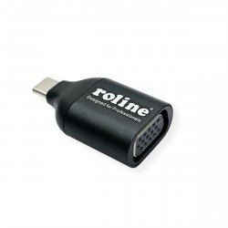 ROLINE Adaptateur USB C-VGA, MF Full HD