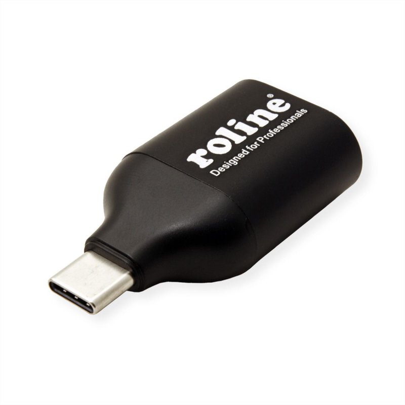 ROLINE Adaptateur USB C-VGA, MF Full HD