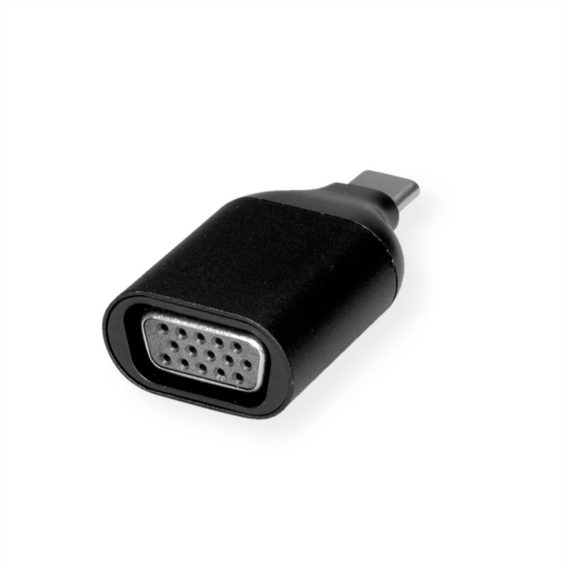 ROLINE 12.03.3228 USB graphics adapter 1920 x 1080 pixels Black