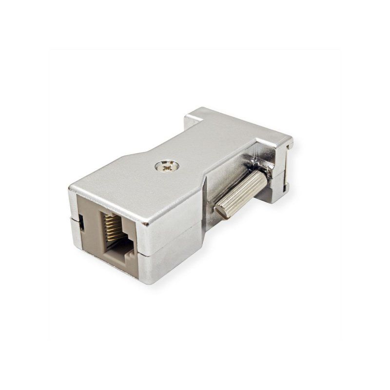 ROLINE Adaptateur DB9 F / RJ45 F, 8P 8C