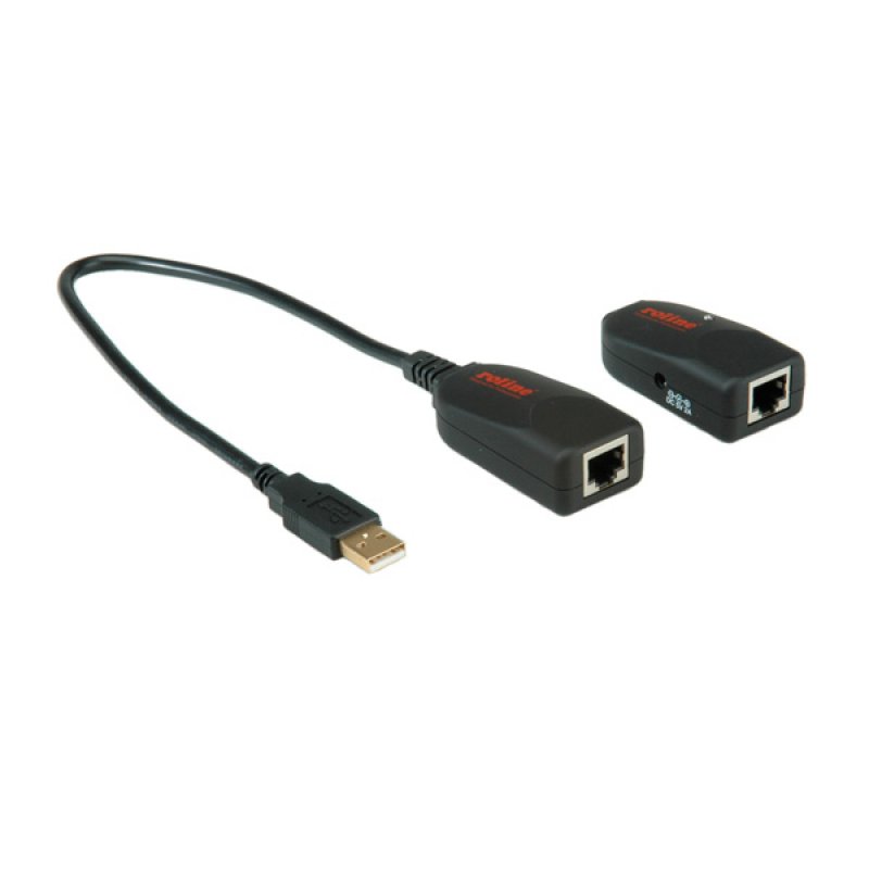 ROLINE Rallonge USB 2.0 à partir de RJ45, max. 50m