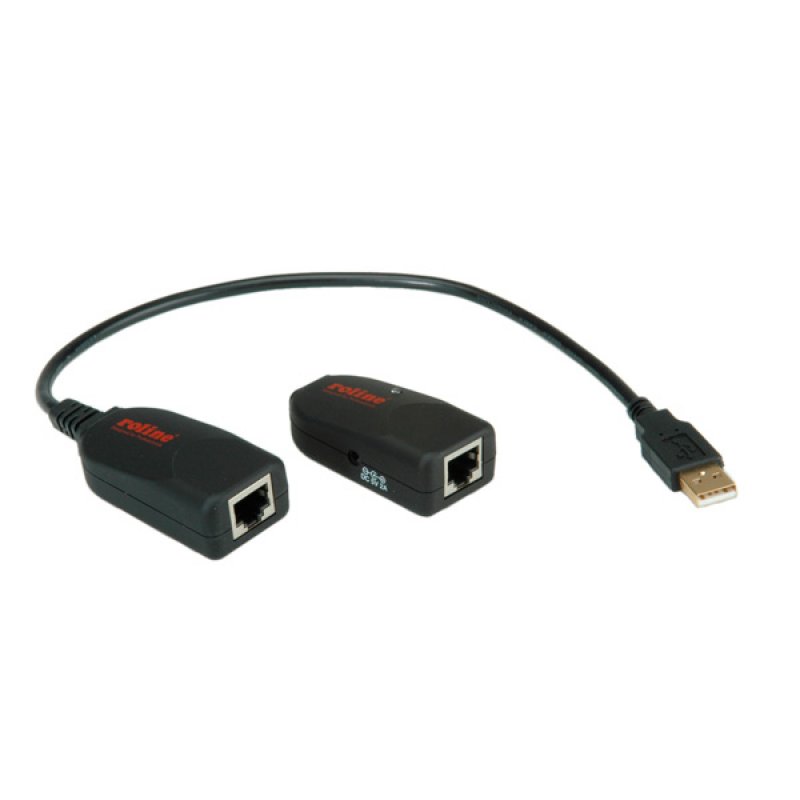 ROLINE Rallonge USB 2.0 à partir de RJ45, max. 50m