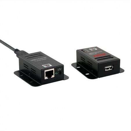 ROLINE 12.04.1102 AV extender AV transmitter & receiver Black