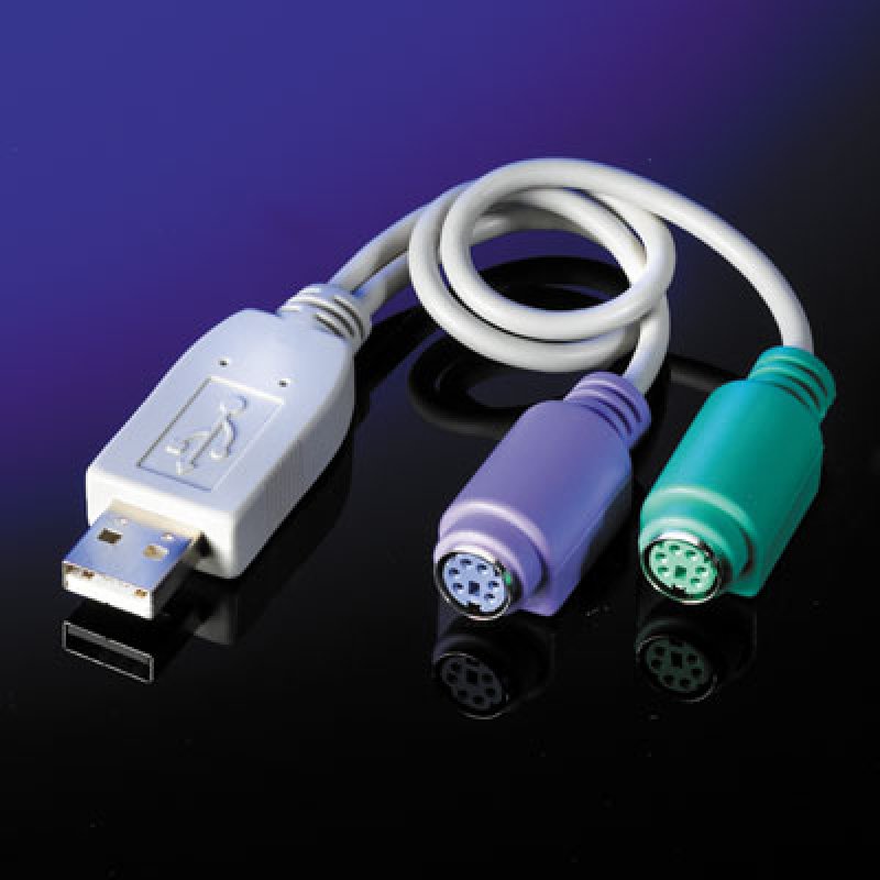 VALUE Convertisseur USB-2xPS/2
