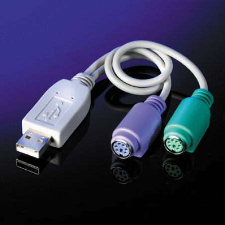 VALUE Convertisseur USB-2xPS/2