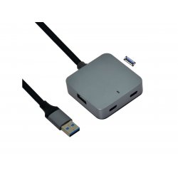 VALUE Hub USB3.2 Gen1 câble,2xA/2xC, 5m