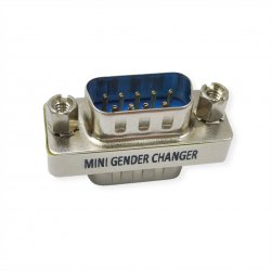 VALUE Mini changeur de genre, DB9 M/M